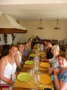 Lunch and wine tasting at Podere La Marronaia