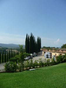 The view from Altesino Winery