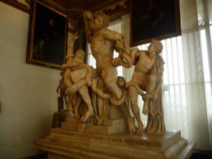 An amazing sculpture in the Uffizi gallery