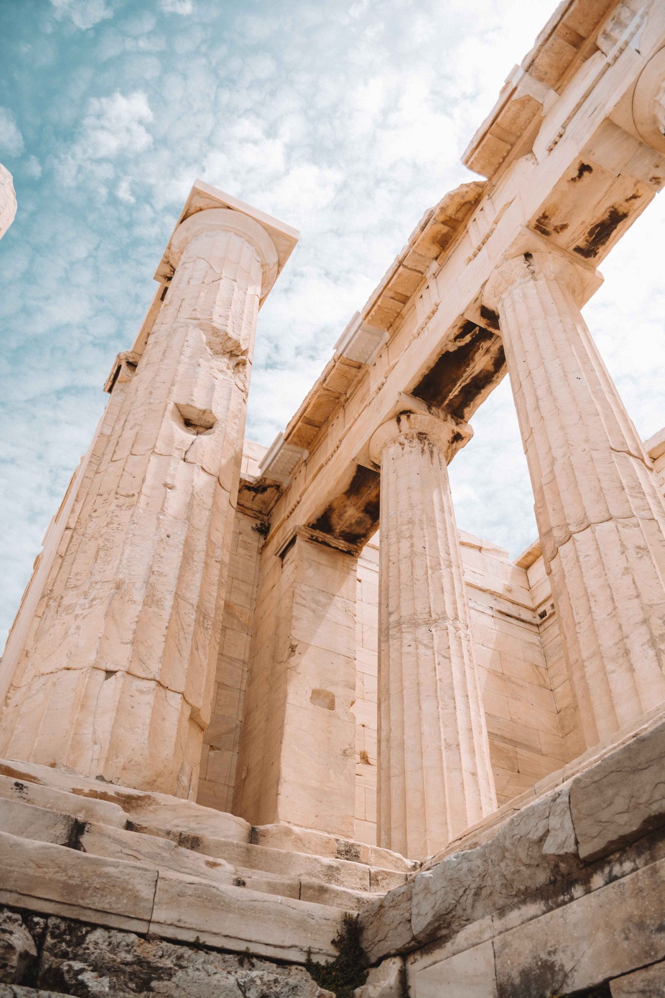 The Acropolis, on our boutique tour of Greece